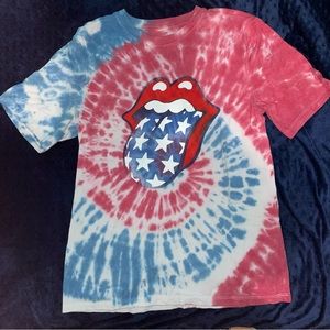 Rolling Stones tie dye T-shirt